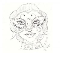 Lady butterfly